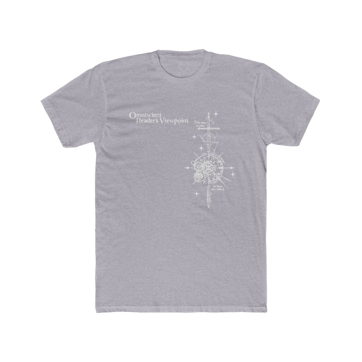 Omniscient Reader Viewpoint Shirt Shirts Omniscient Reader's Viewpoint Manhwa Vintage Washed Graphic Tee Heavyweight Soft - alternate angle 3, merchandise