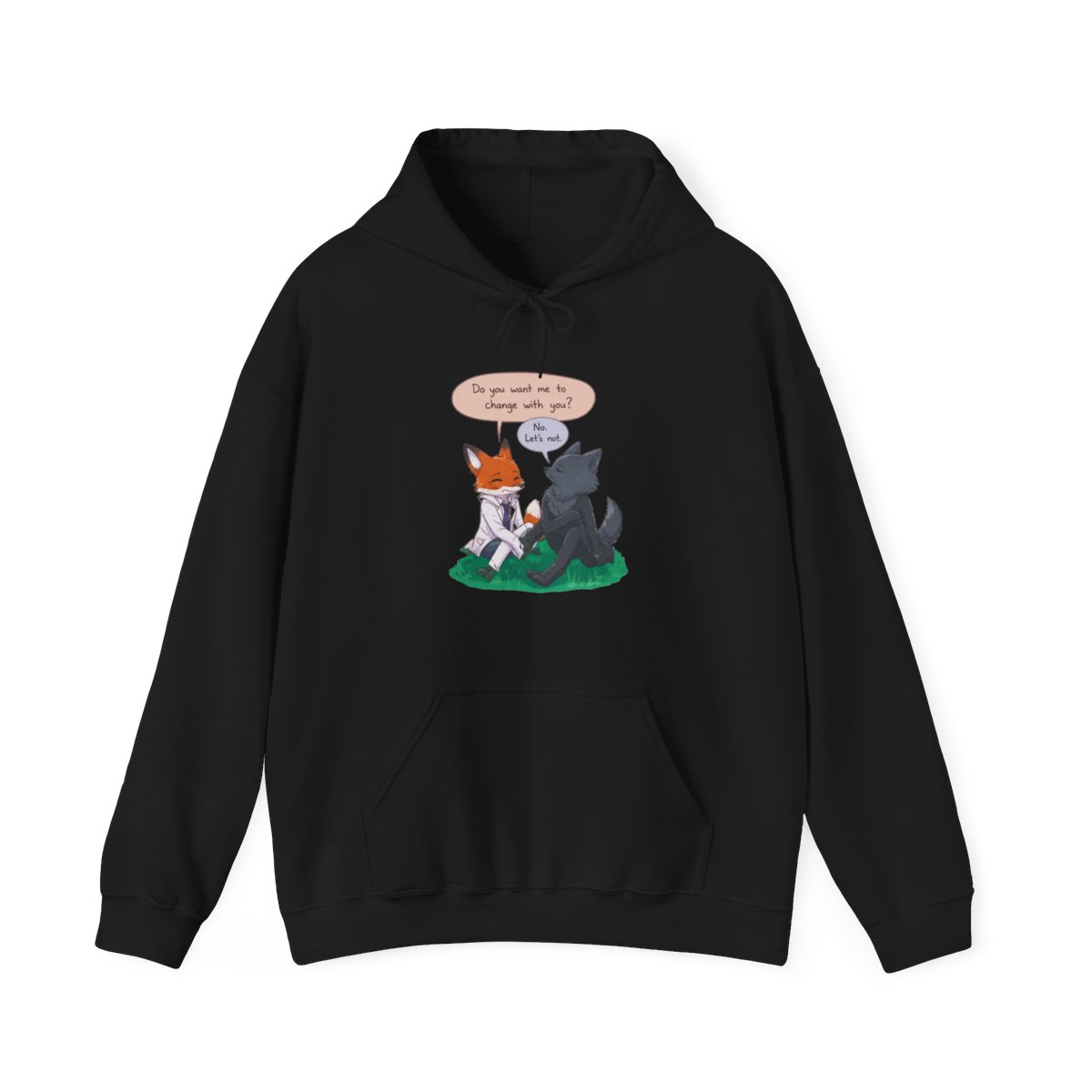 fox Kim Dokja and wolf Yoo Jonghyuk Hoodie | Omniscient Reader's Viewpoint - Official Hoodies merchandise