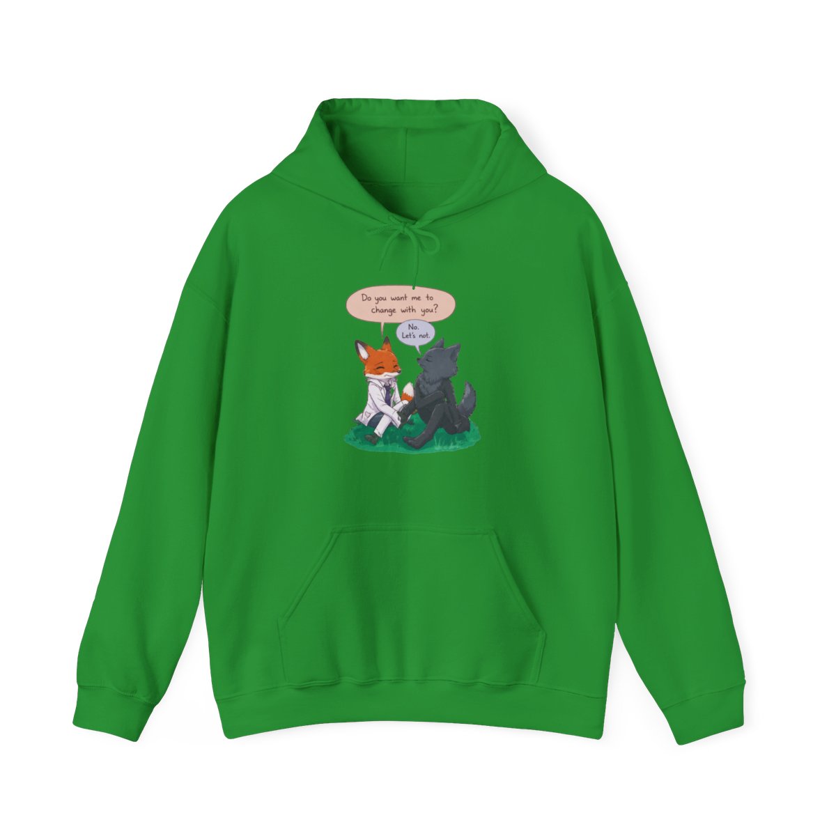 fox Kim Dokja and wolf Yoo Jonghyuk Hoodie | Omniscient Reader's Viewpoint - alternate angle 5, merchandise
